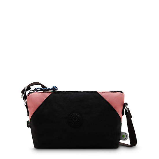 Kipling Art Extra Small Crossbodytassen Zwart Roze | België 2134CT